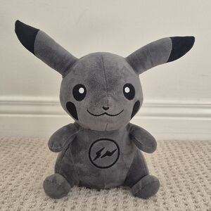 Black Pikachu Pokemon Plush Toy 8"